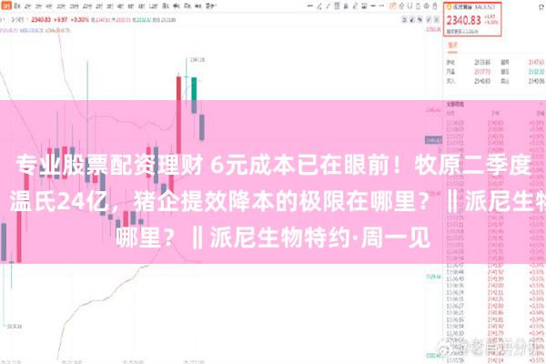 专业股票配资理财 6元成本已在眼前！牧原二季度已大赚32亿、温氏24亿，猪企提效降本的极限在哪里？‖派尼生物特约·周一见