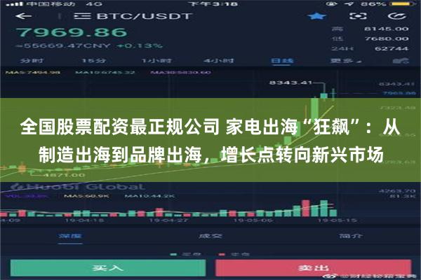 全国股票配资最正规公司 家电出海“狂飙”：从制造出海到品牌出海，增长点转向新兴市场