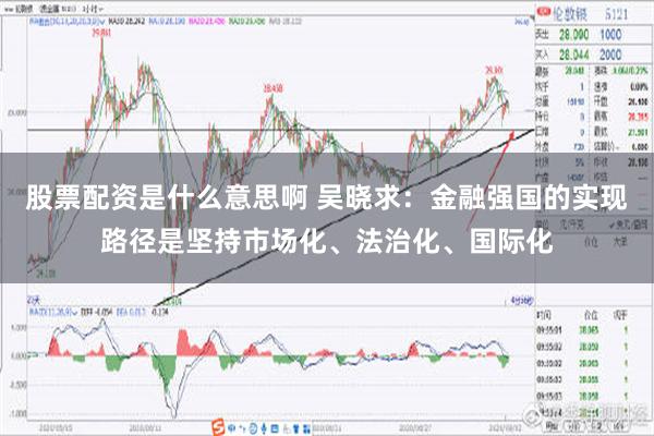 股票配资是什么意思啊 吴晓求：金融强国的实现路径是坚持市场化、法治化、国际化